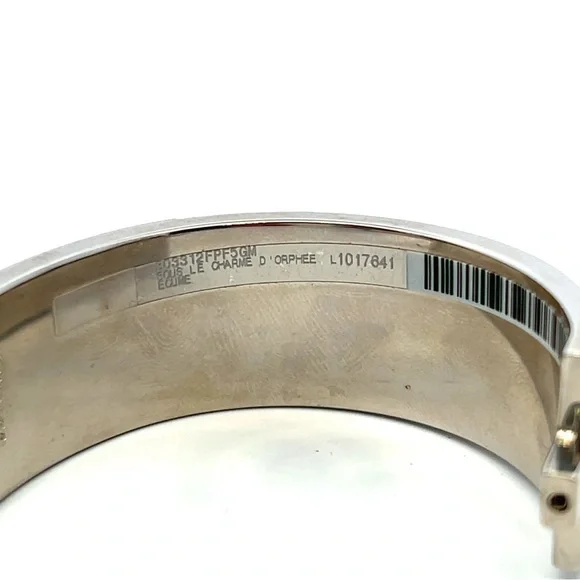 Hermes Wide Clic H Blue Enamel RGH Sous Le Charme Bangle Bracelet Birkin - Picture 8 of 10